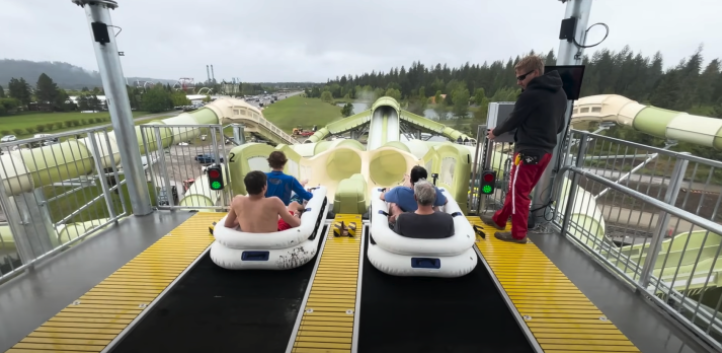 The First Dueling Water Coaster On The West Coast Just Opened In Idaho And It's The Perfect Summer Adventure
